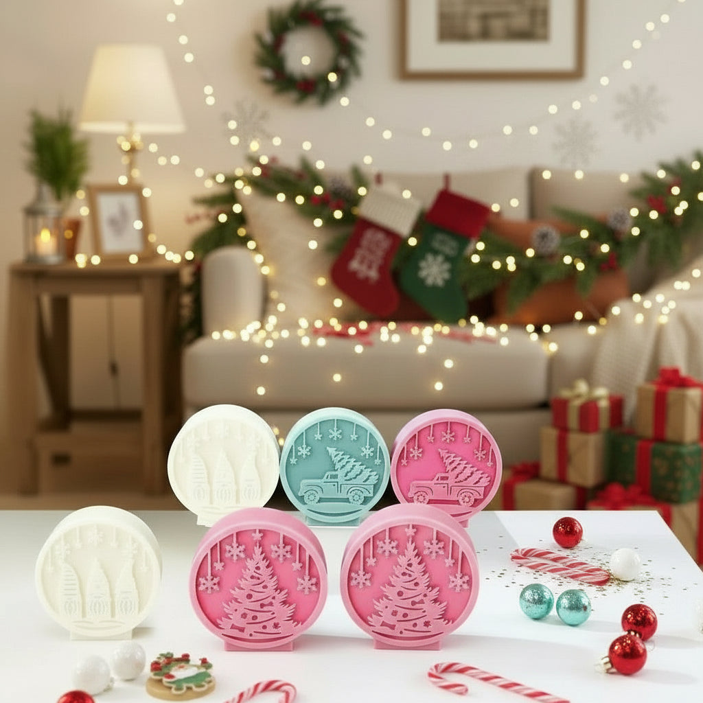 Winter Medallions (Tree) - by the Alchemist