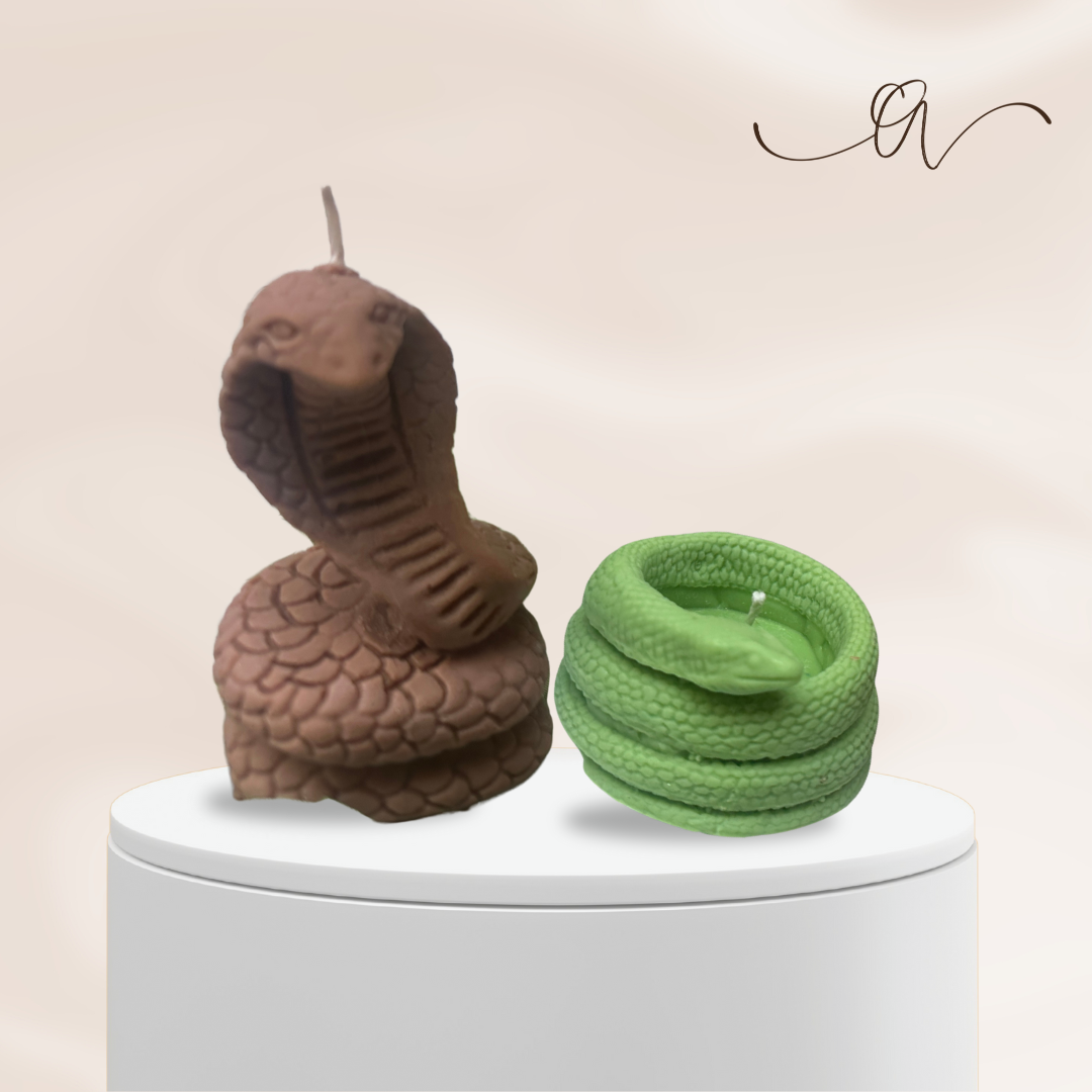 The Sentinel Cobra Candle - by the Alchemist