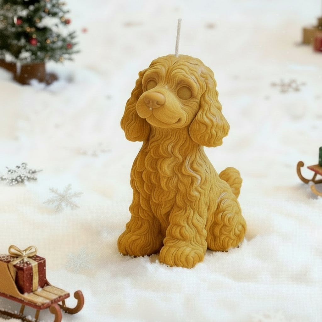 The Cocker Spaniel Candle - by the Alchemist