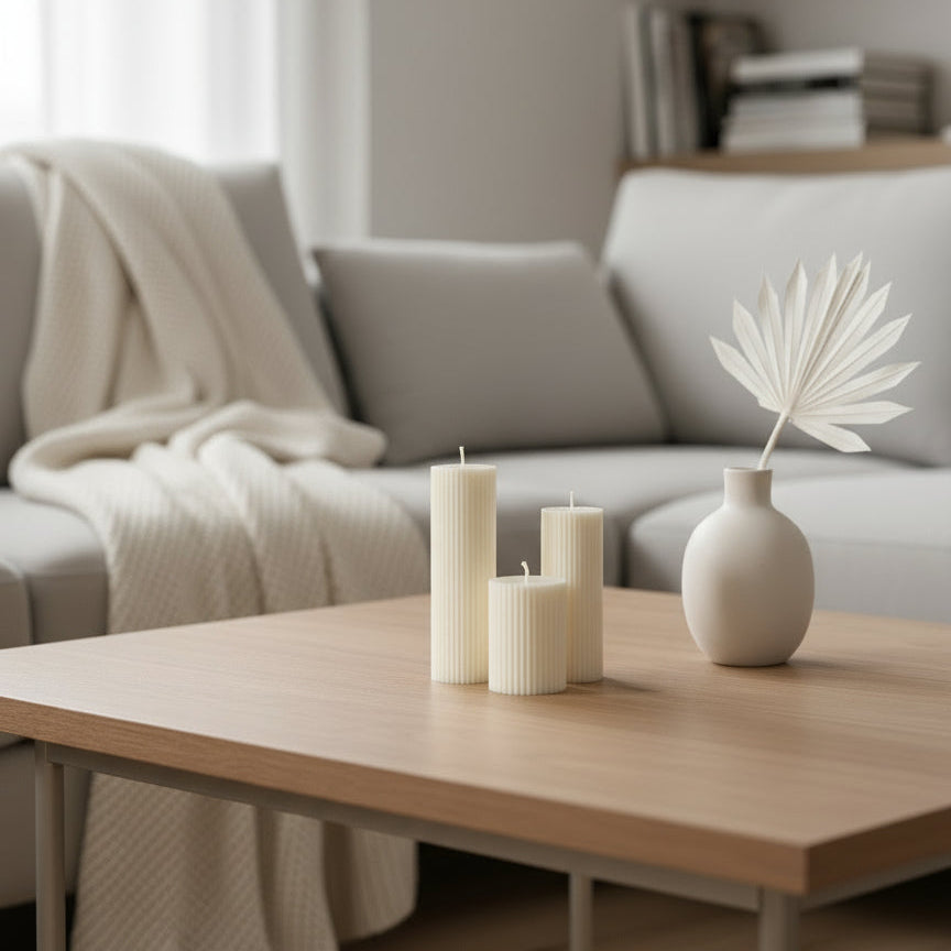 Temple Lines Candle - by the Alchemist