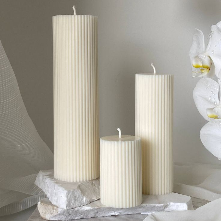 Temple Lines Candle - by the Alchemist