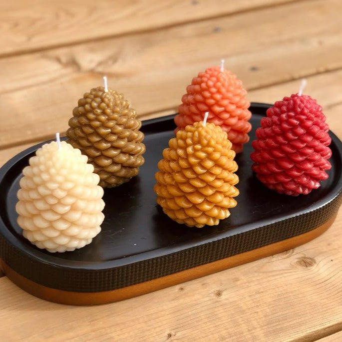 The Pine Cone Candle - by the Alchemist