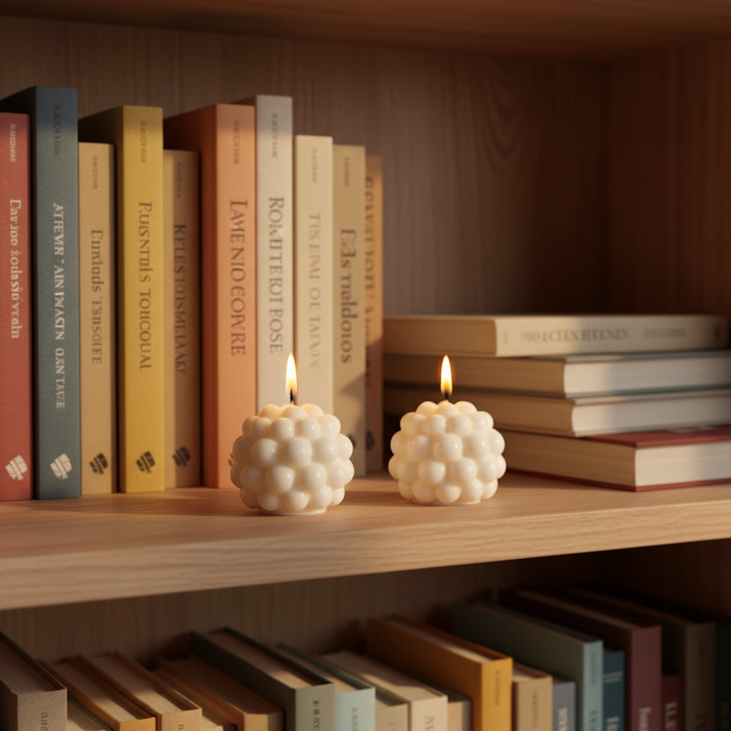 The Cluster Sphere Candle - by the Alchemist