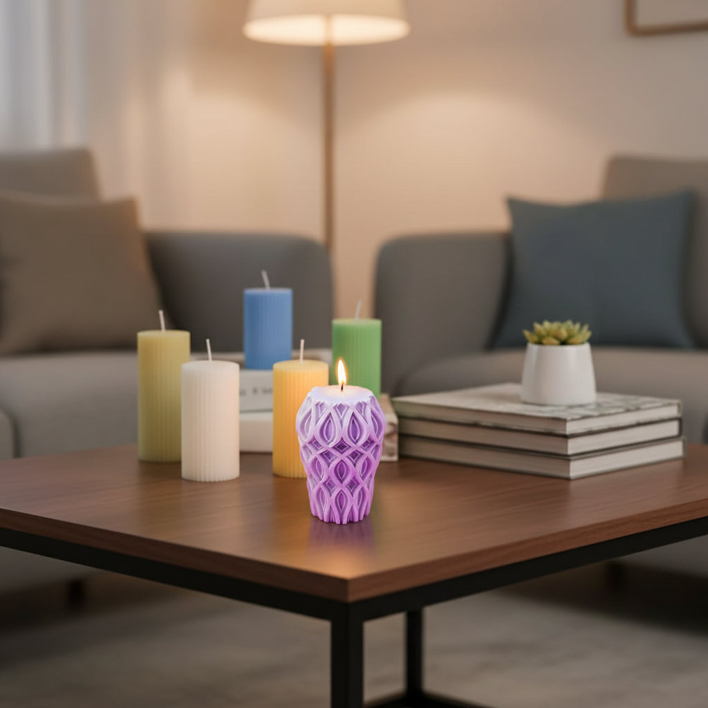 Sacred Bloom Candle - by the Alchemist