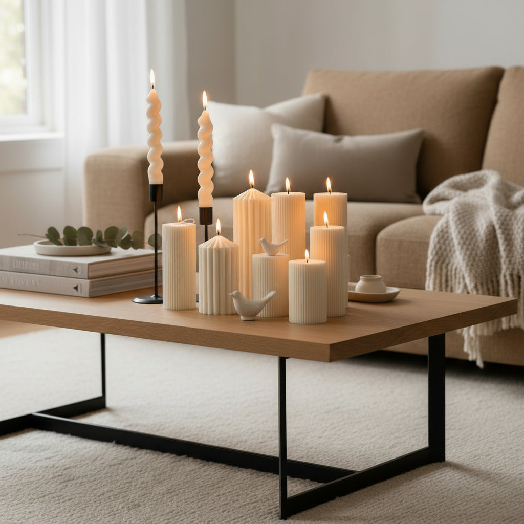 Temple Lines Candle - by the Alchemist