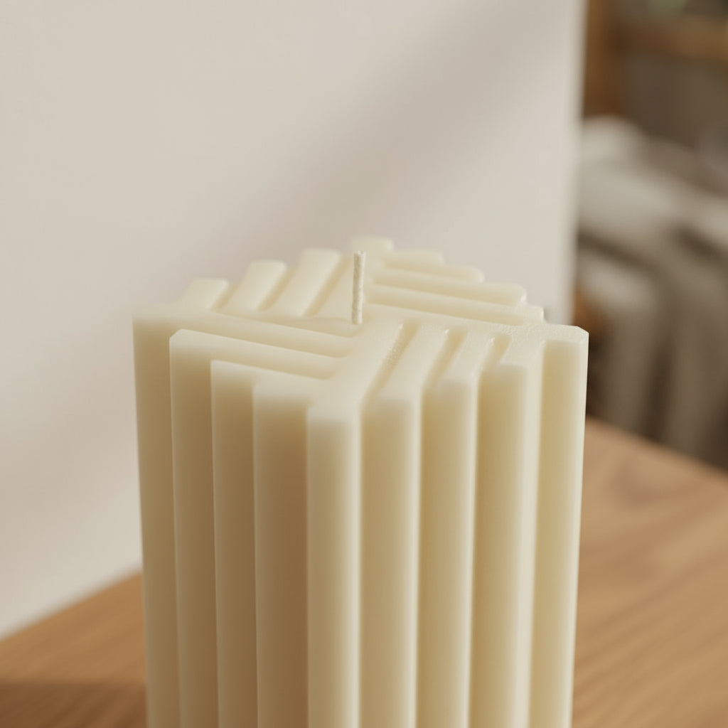 Twin Orbs Candle - by the Alchemist