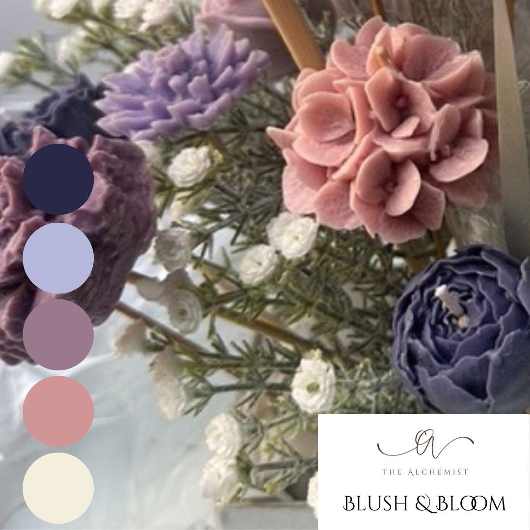 Blush & Bloom Flower bouquet - by the Alchemist