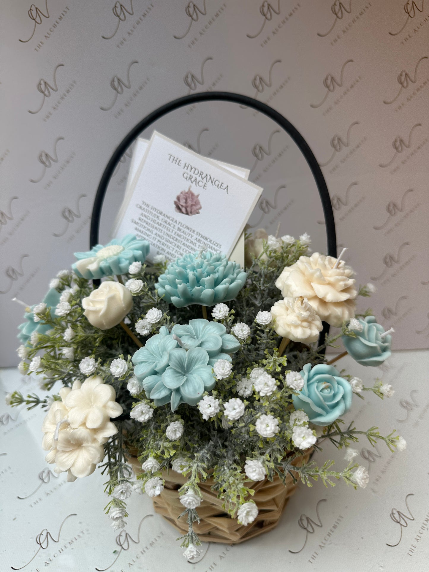 Celestial Bloom Flowers Bouquet - baby flowers - by the Alchemist
