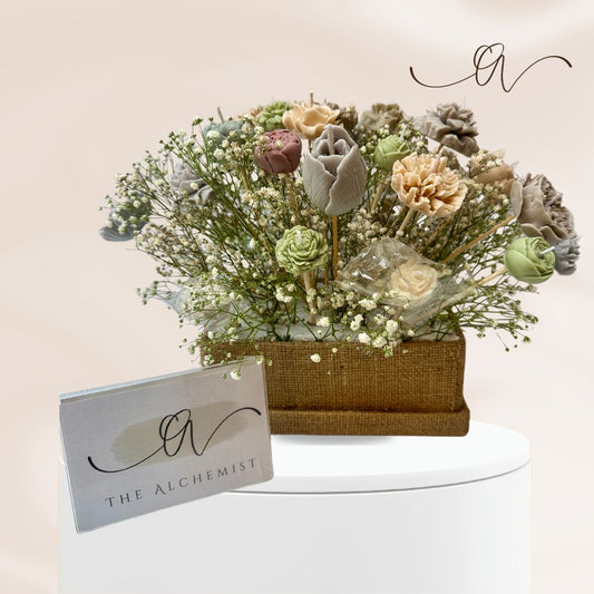 Earthly Harmony Flower bouquet - by the Alchemist