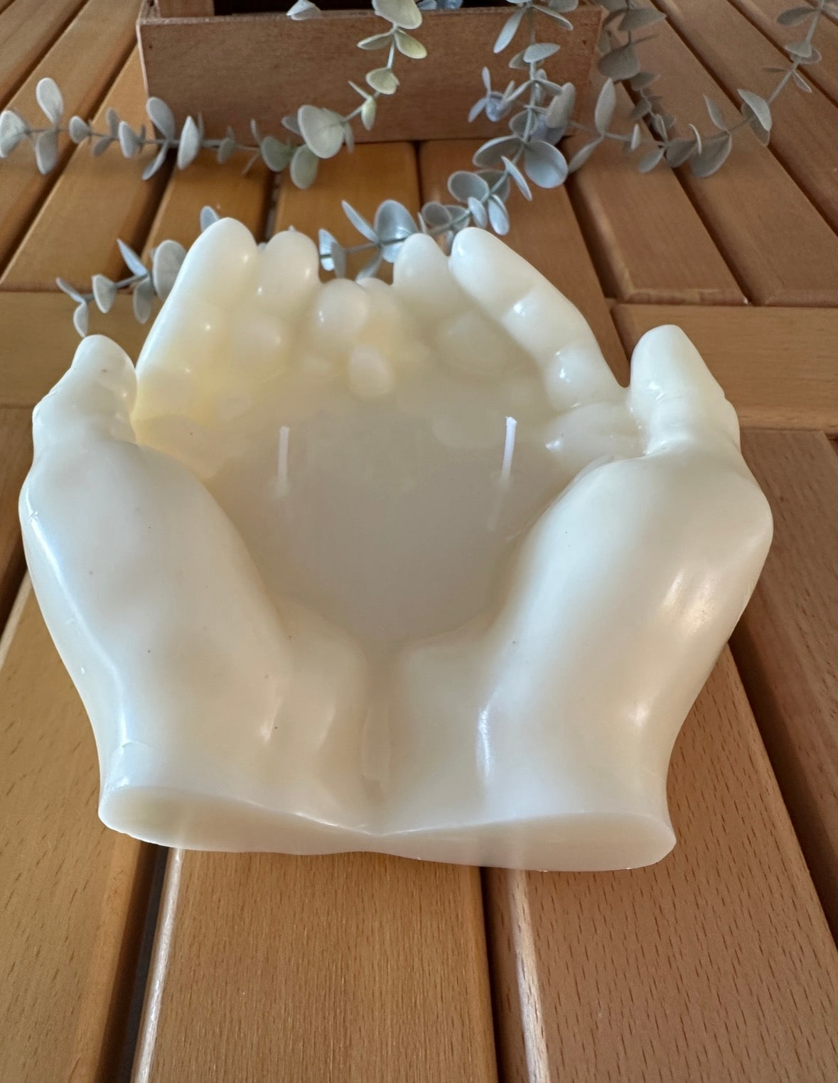 Hands of Light Candle - by the Alchemist