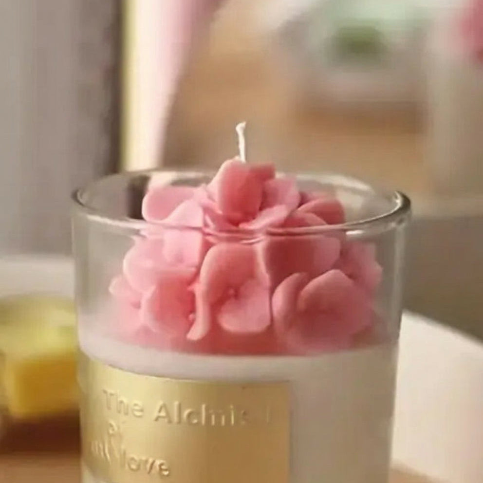 Hydrangea Grace Candle - by the Alchemist