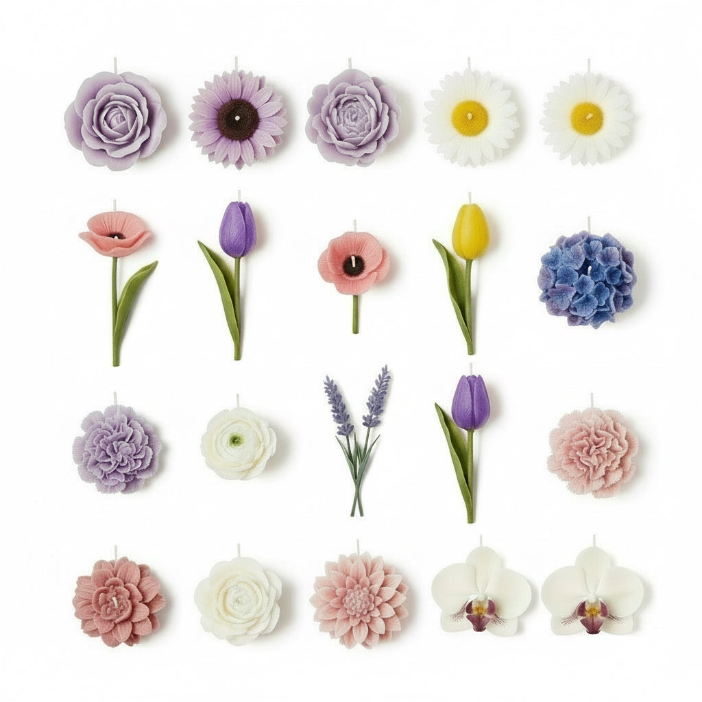 Blush & Lilac Mist Flowers Bouquet - baby flowers - by the Alchemist