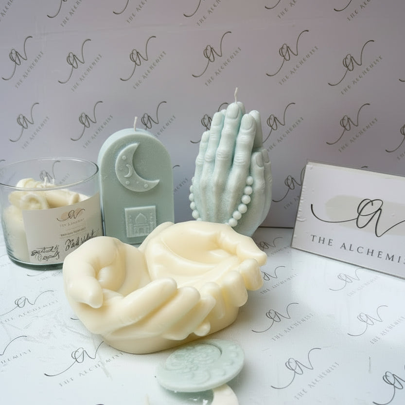 Hands of Light Candle - by the Alchemist