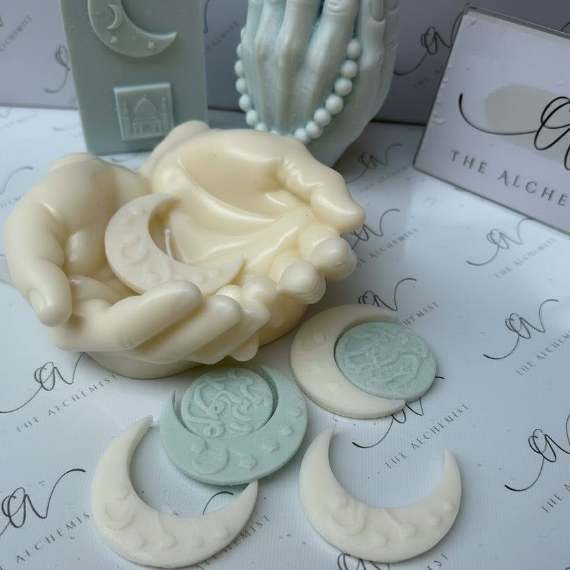 Hands of Light Candle - by the Alchemist