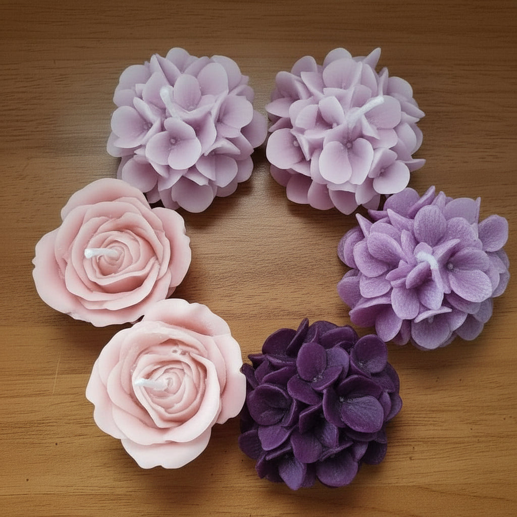 Hydrangea Grace Candle - by the Alchemist