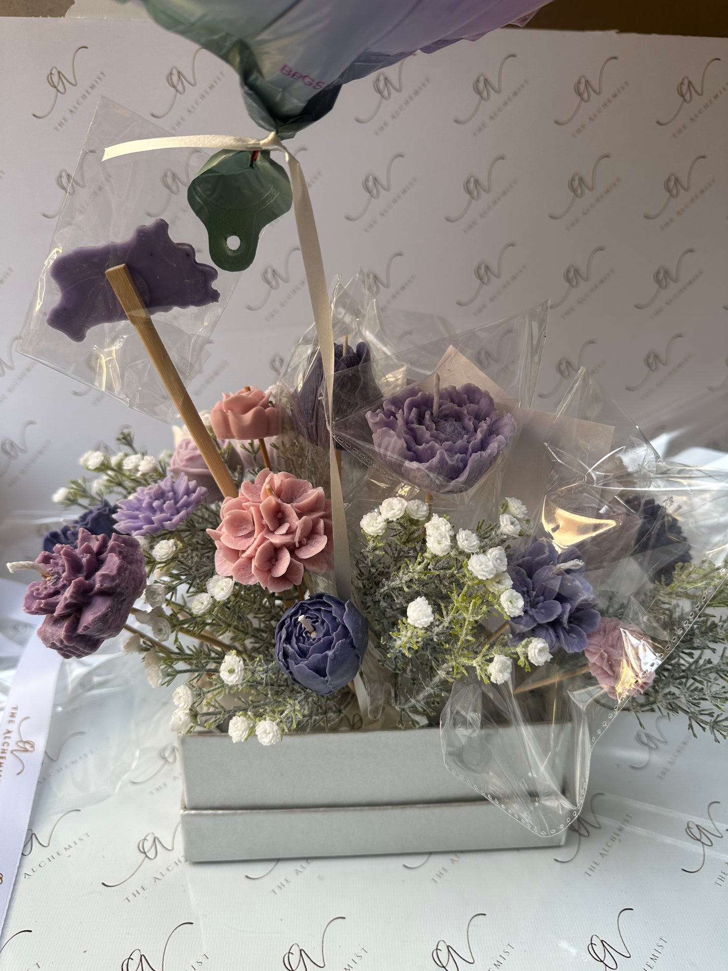 Blush & Bloom Flower bouquet - by the Alchemist