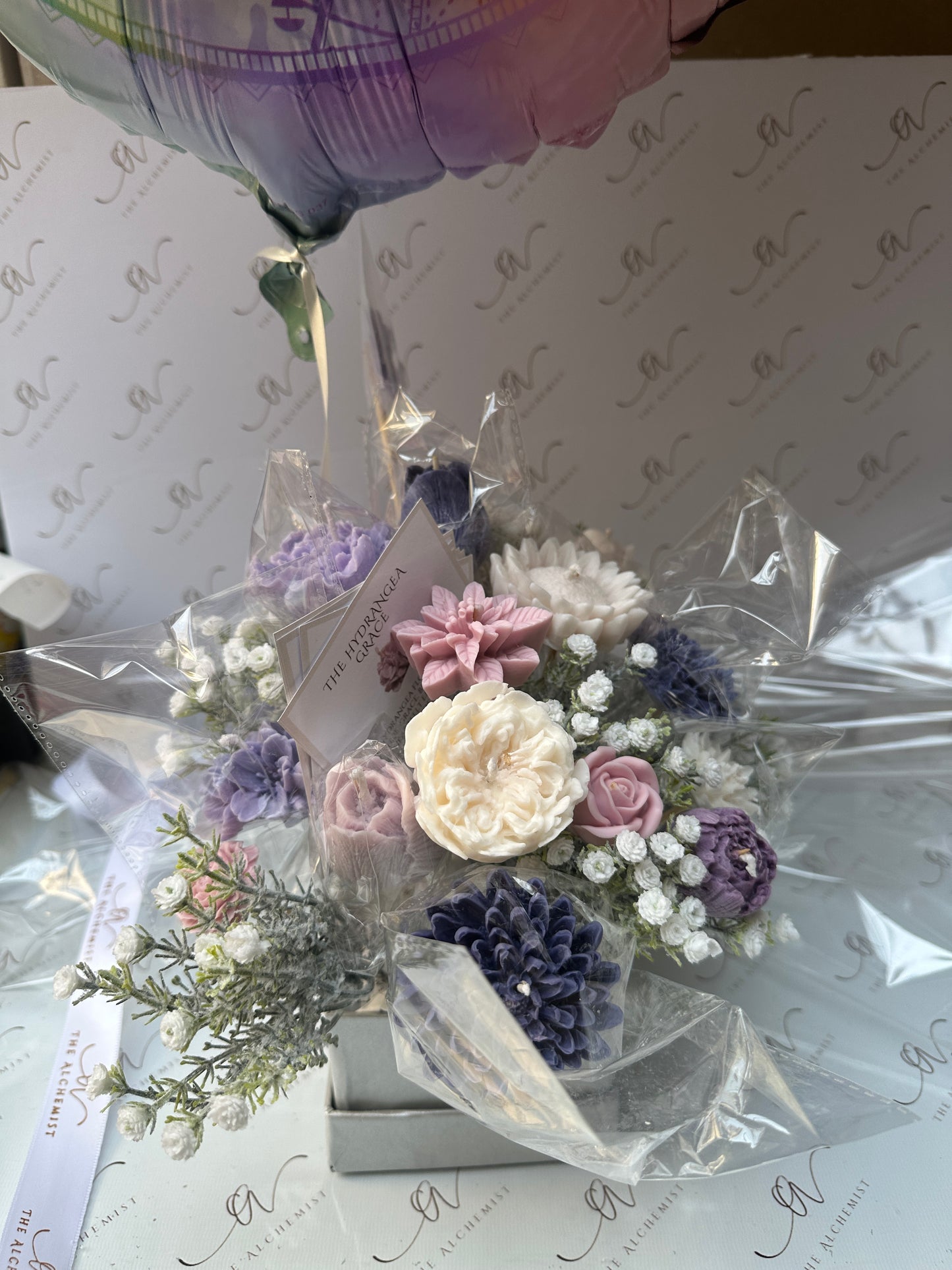 Blush & Bloom Flower bouquet - by the Alchemist
