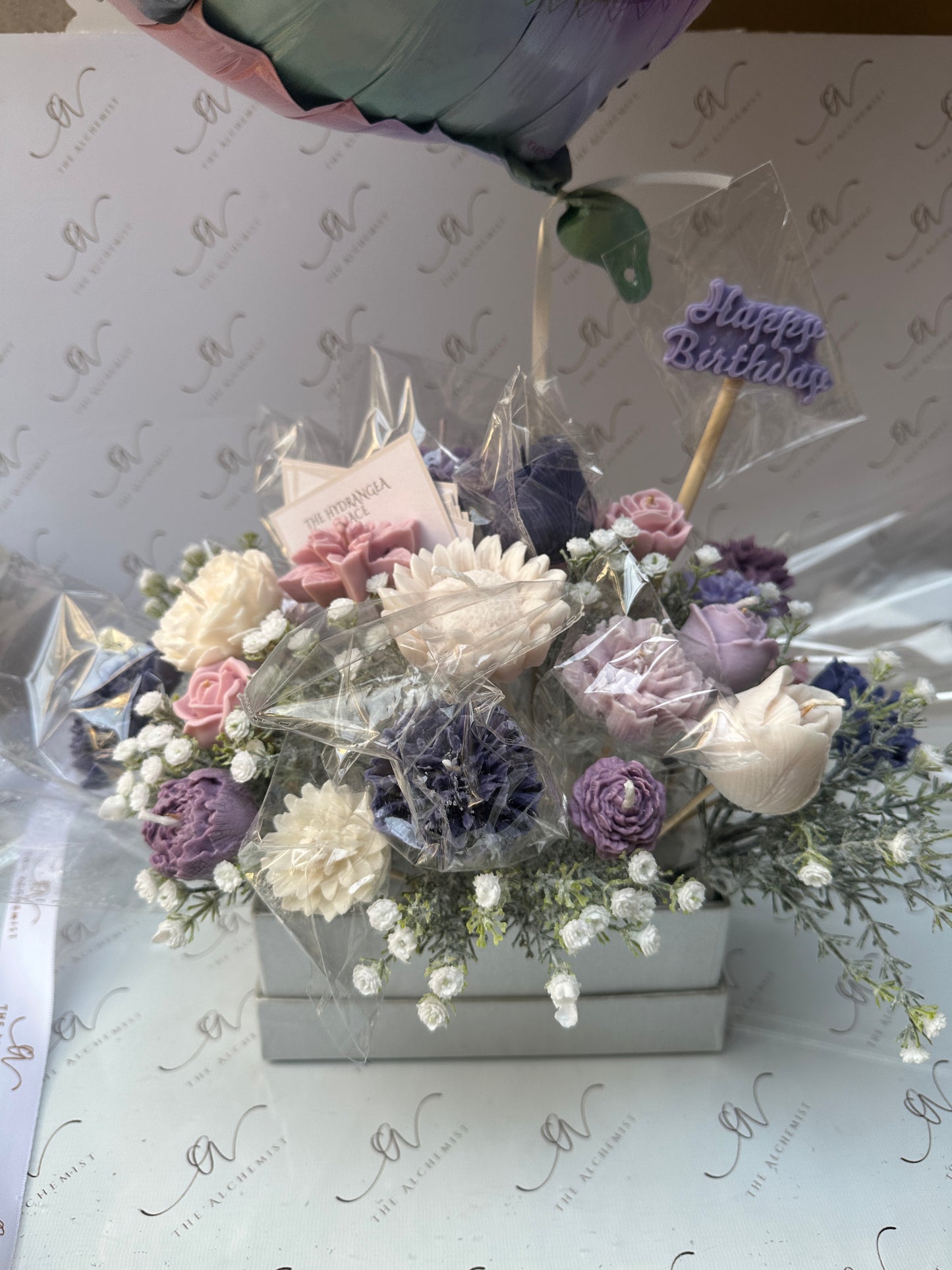 Blush & Bloom Flower bouquet - by the Alchemist