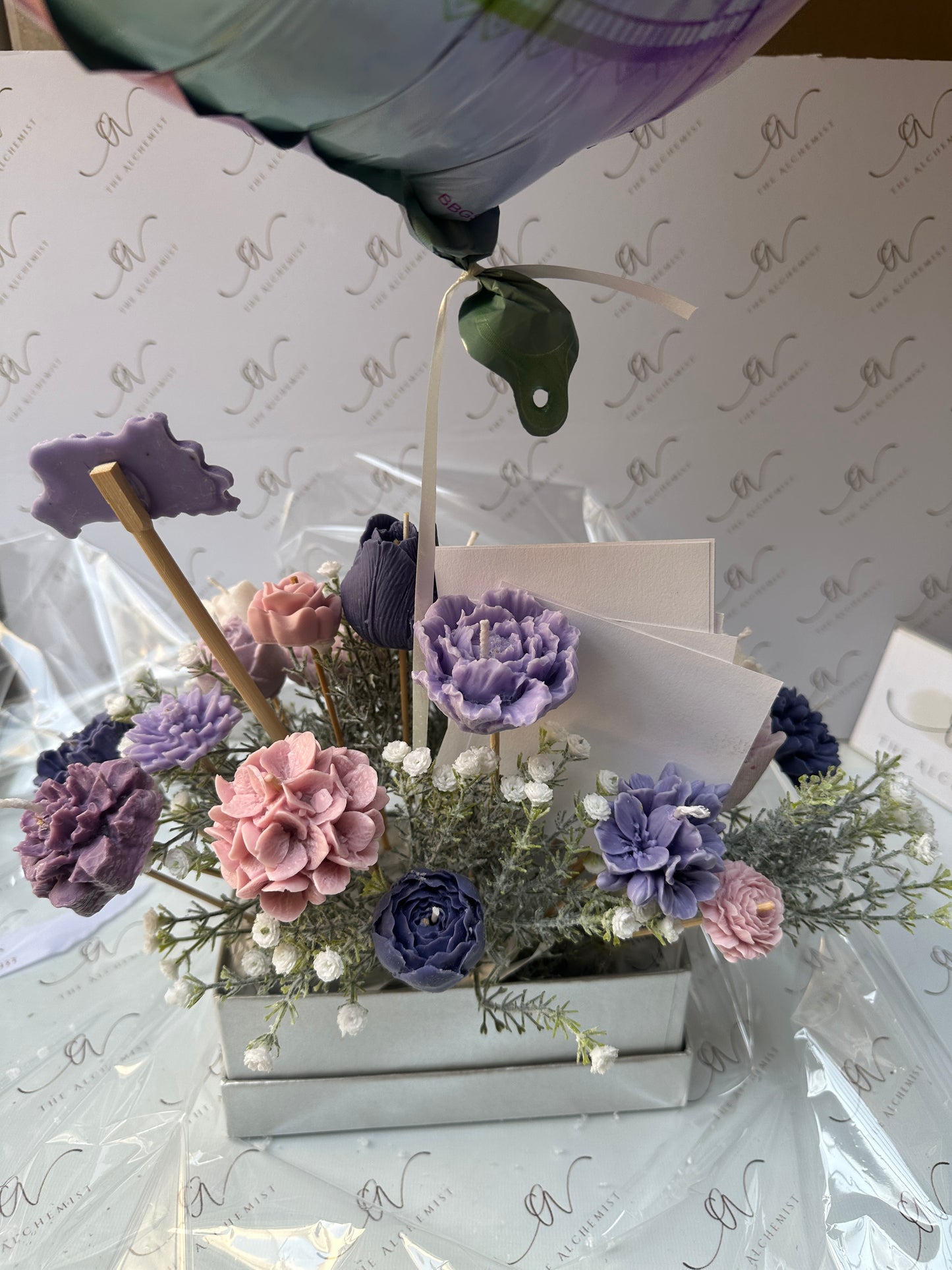 Blush & Bloom Flower bouquet - by the Alchemist