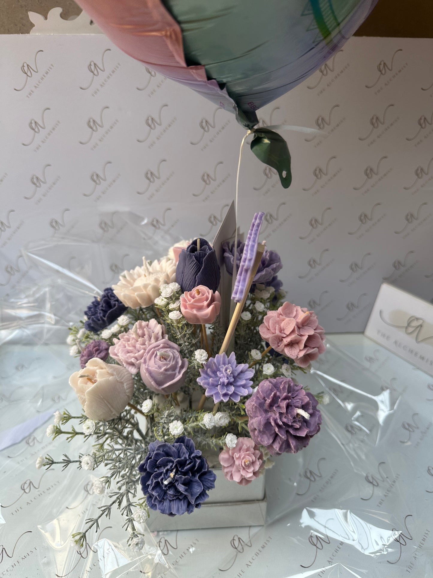 Blush & Bloom Flower bouquet - by the Alchemist