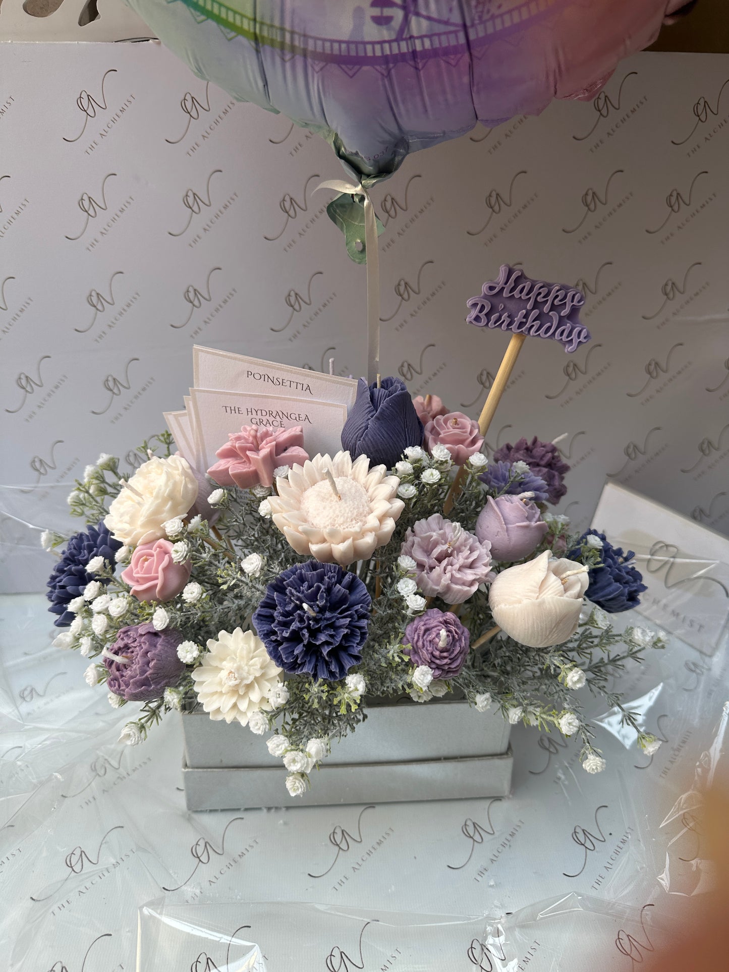 Blush & Bloom Flower bouquet - by the Alchemist