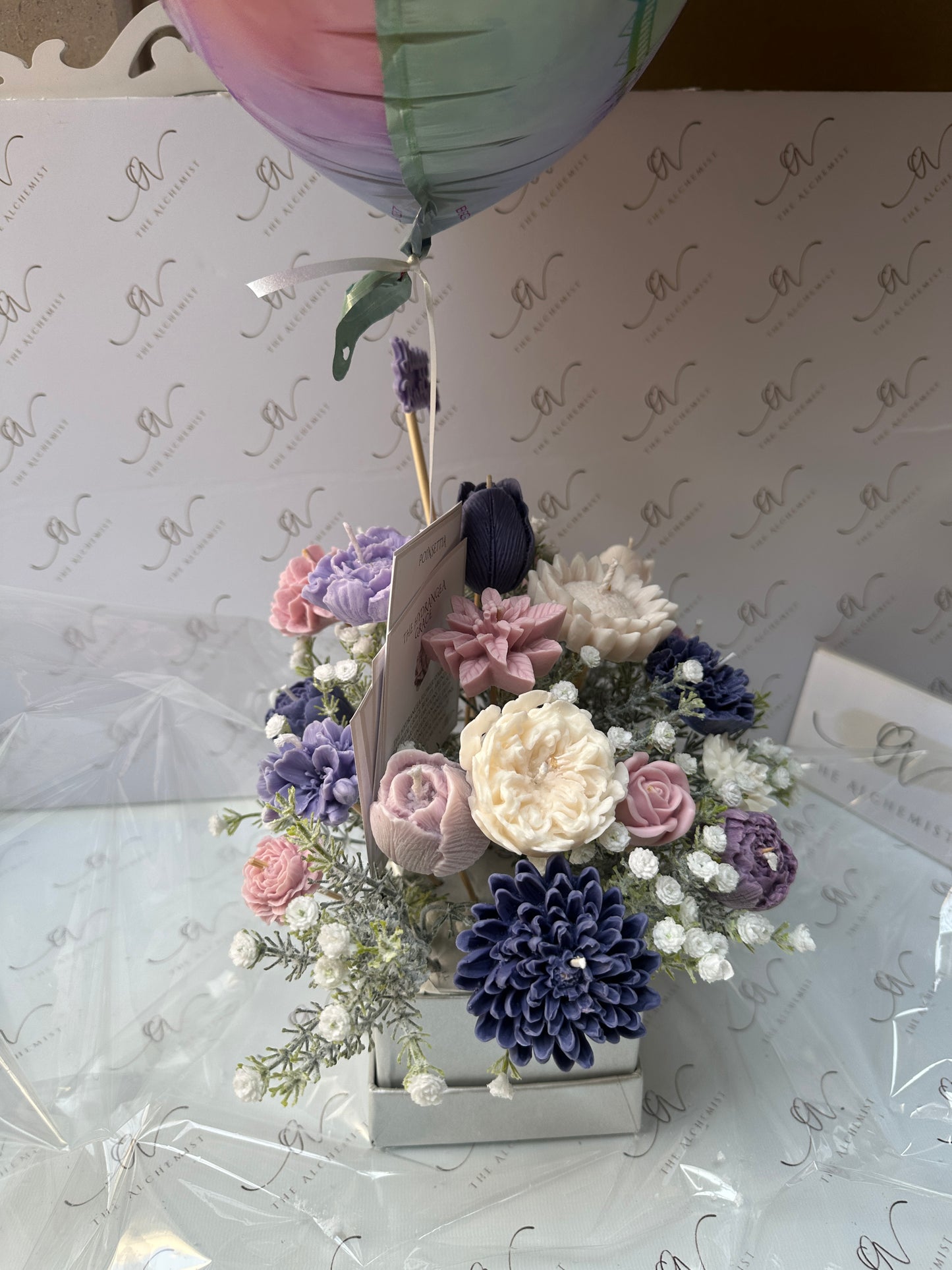 Blush & Bloom Flower bouquet - by the Alchemist