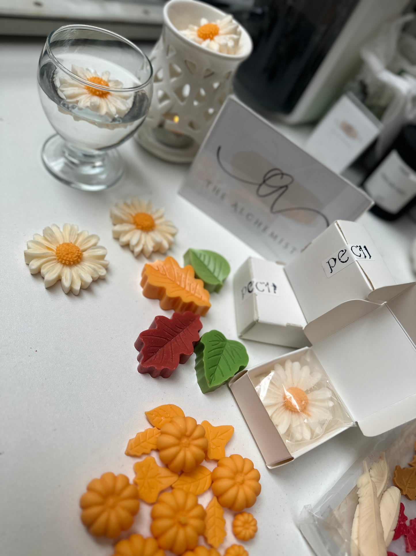 The Daisy Candle - by the Alchemist