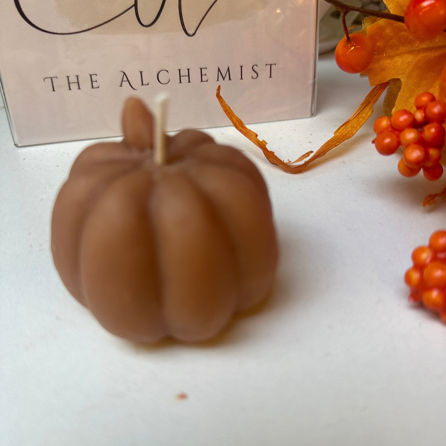 Pumpkin Candle - by the Alchemist