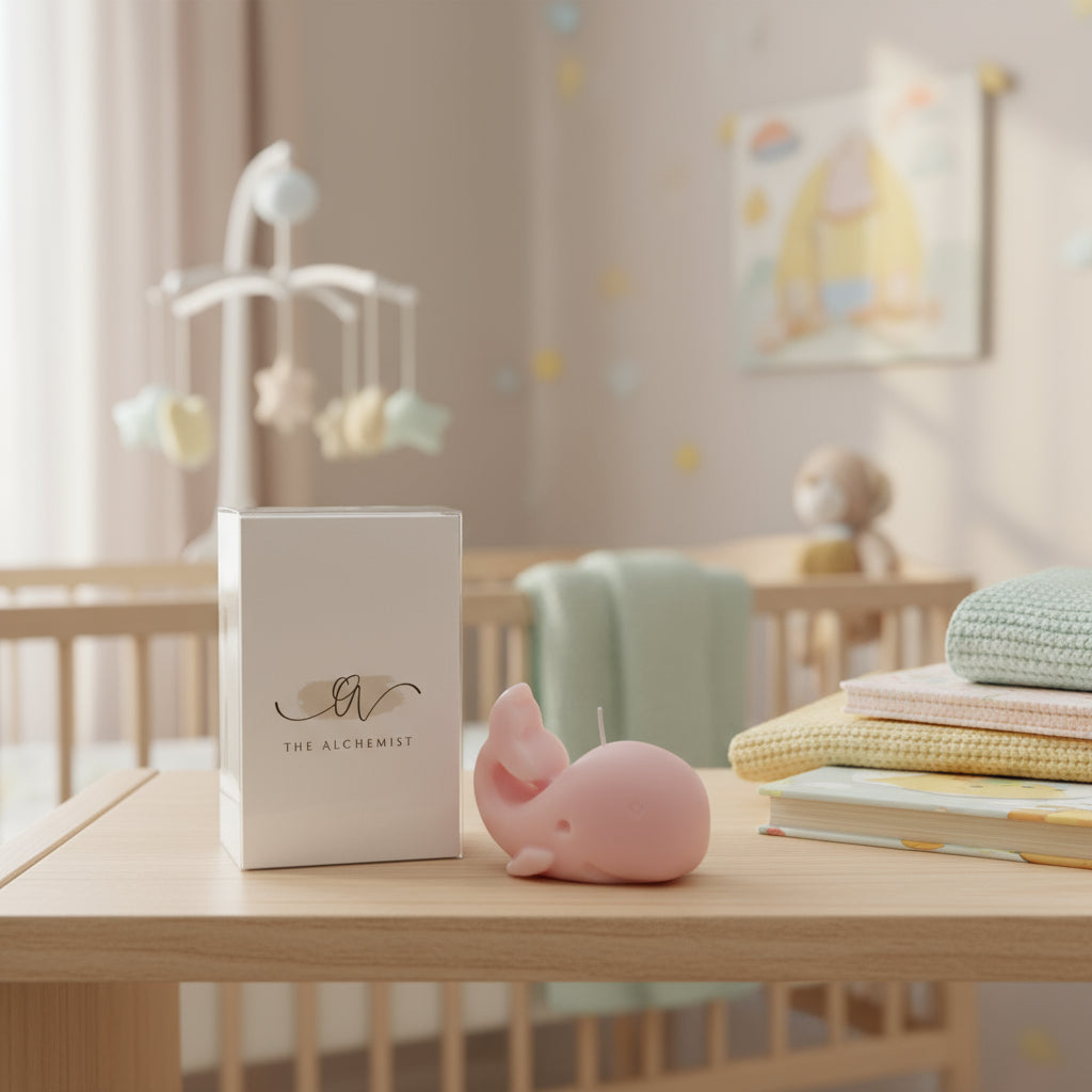 Tiny Whale Candle - by the Alchemist