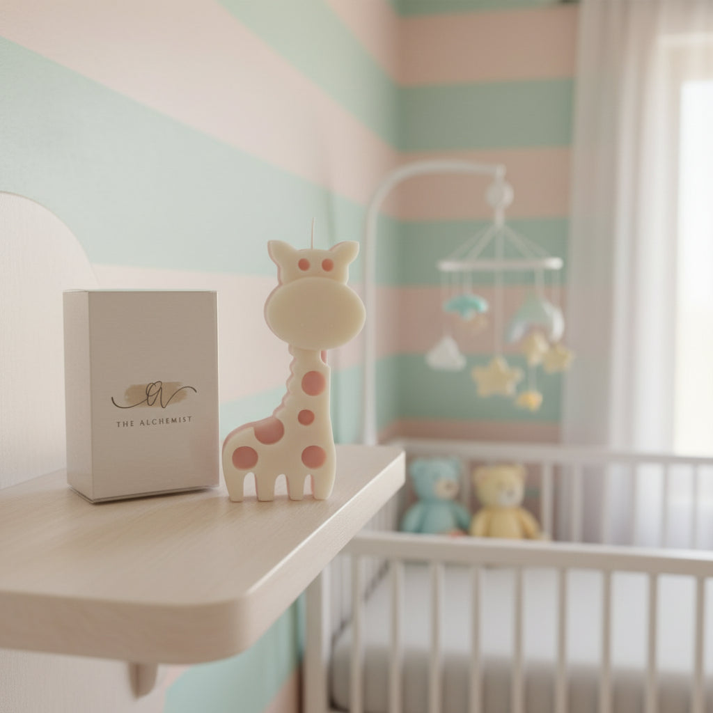 The Gentle Giraffe Candle- by the Alchemist