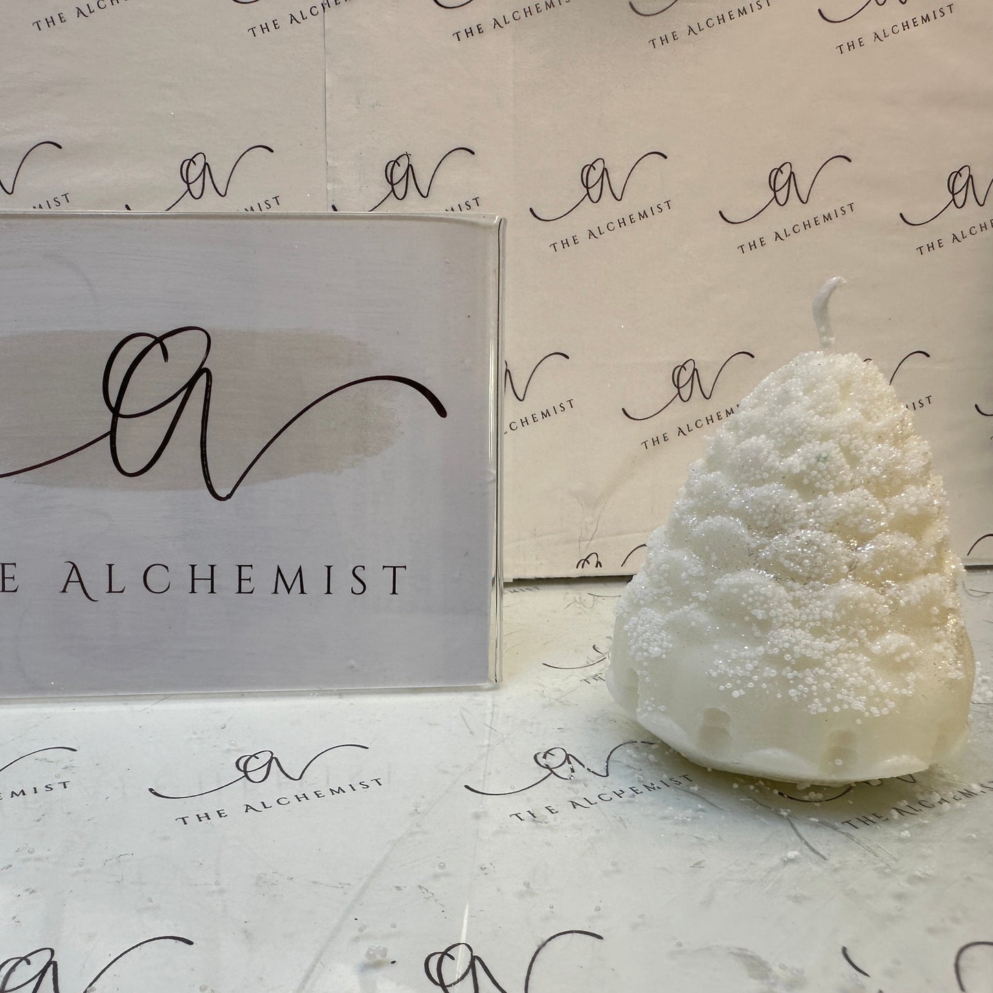 The Pine Cone Candle - by the Alchemist