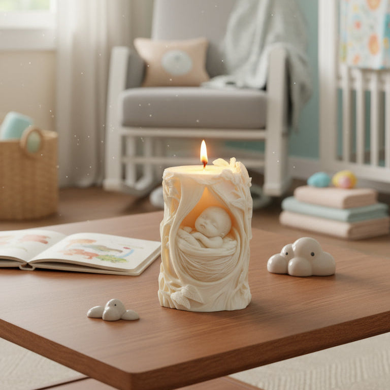 The Celestial Cradle Candle - by the Alchemist