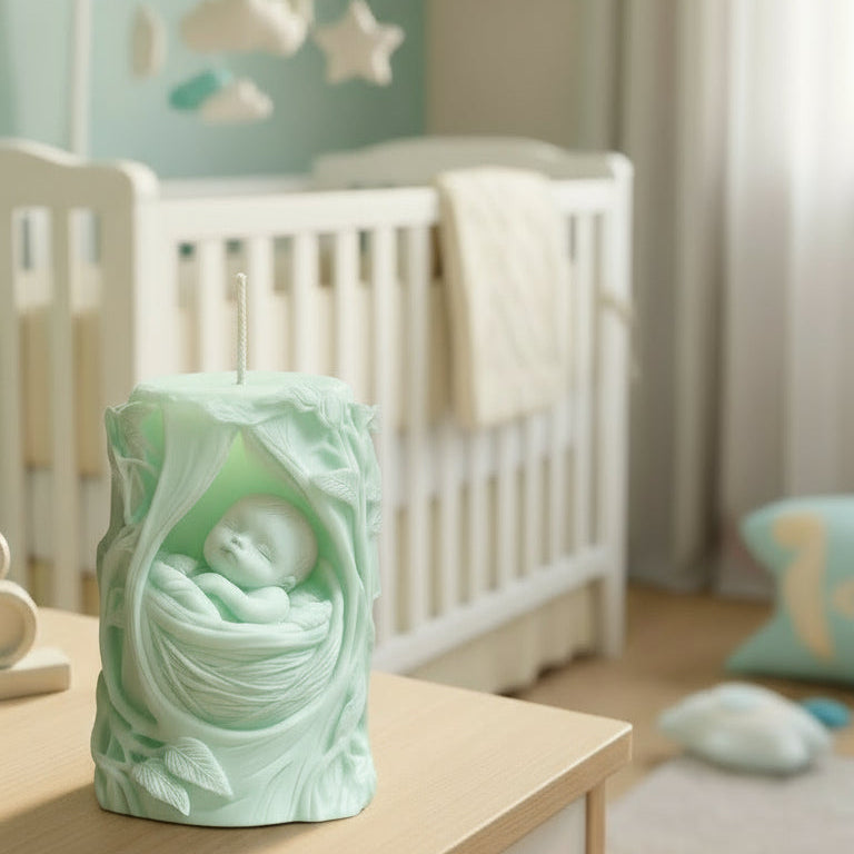 The Celestial Cradle Candle - by the Alchemist