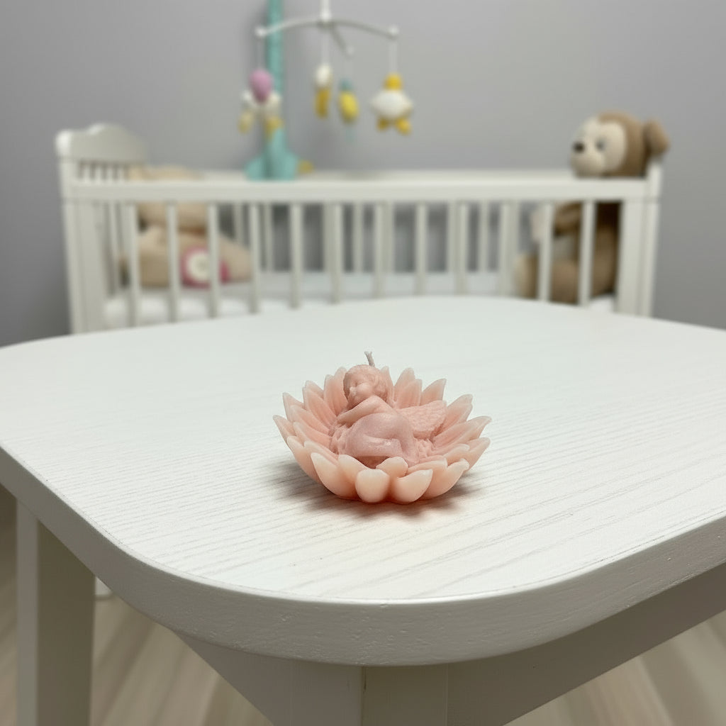 The Angle Bloom Candle - by the Alchemist