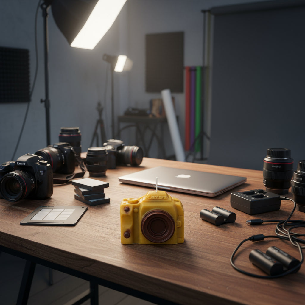 The Golden Lens Candle - by the Alchemist