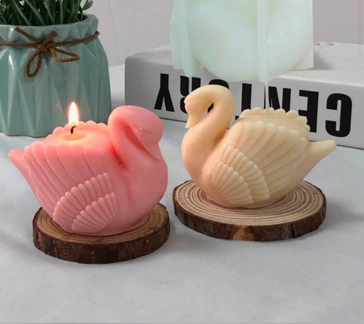 Swan Serenity Candle - by the Alchemist