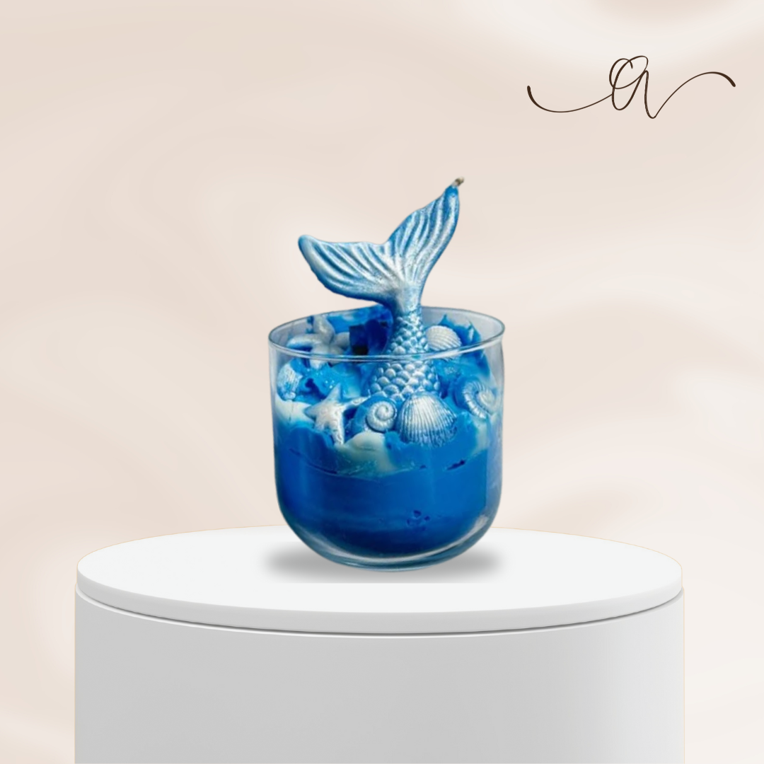 Mermaid's Whisper Candle - by the Alchemist