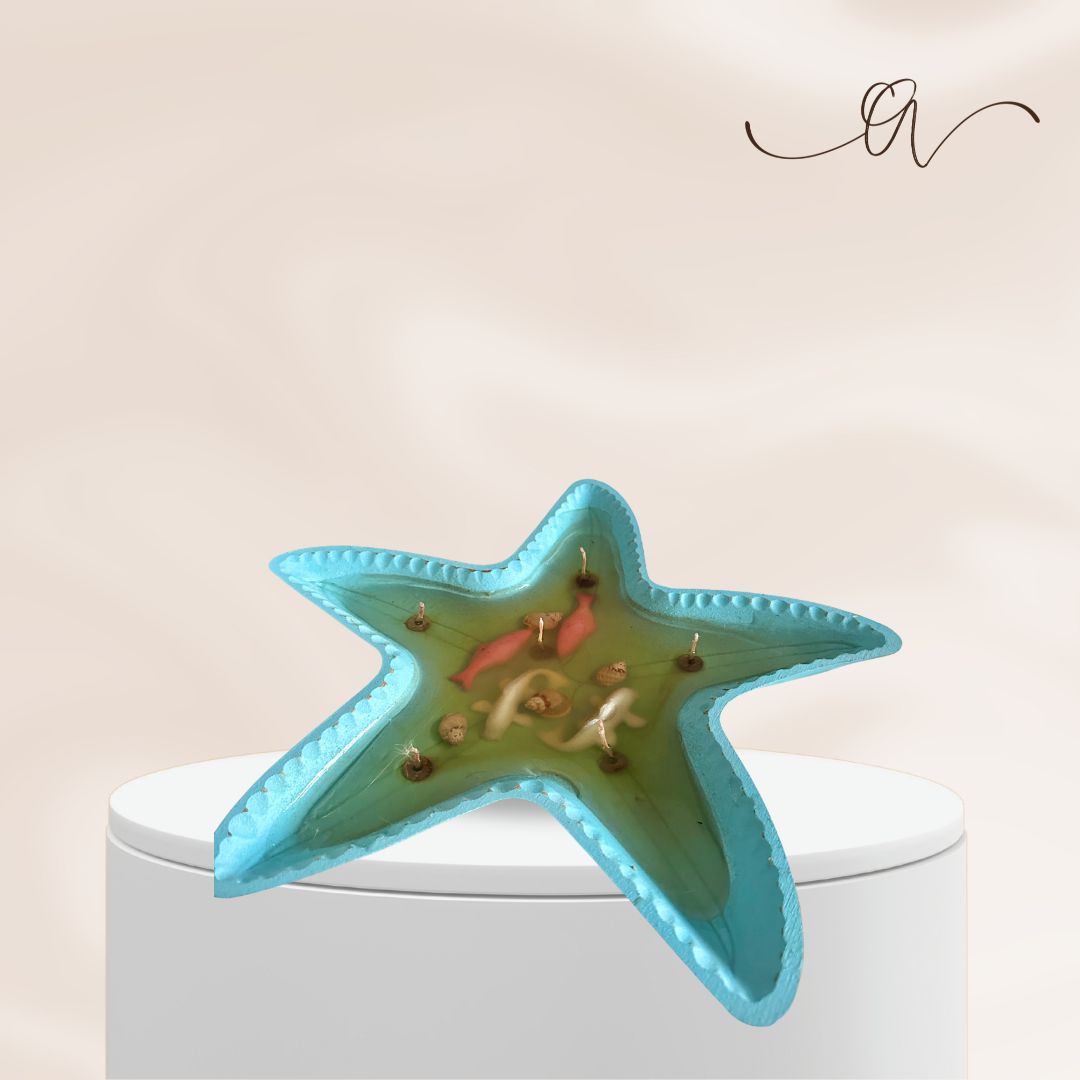 Star of Serenity Candle - by the Alchemist