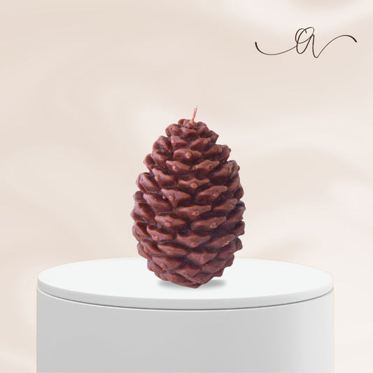 The Pine Cone Candle - by the Alchemist