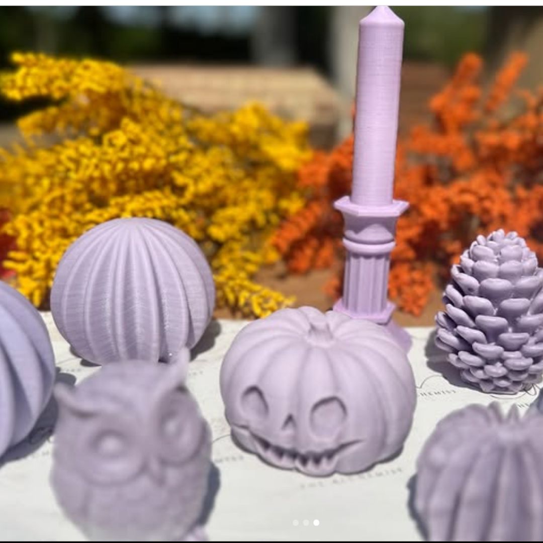 Halloween Pumpkin Candle - by the Alchemist