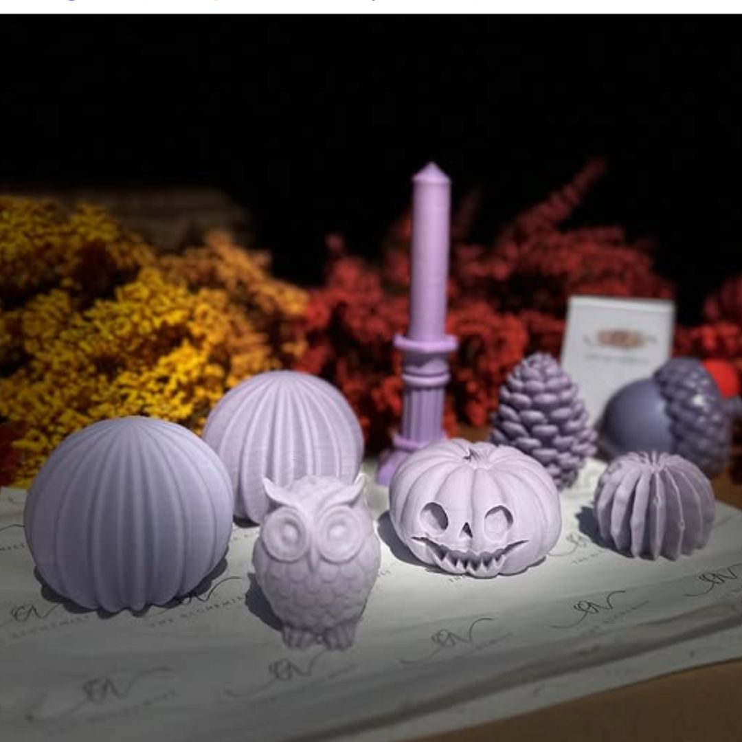 Halloween Pumpkin Candle - by the Alchemist