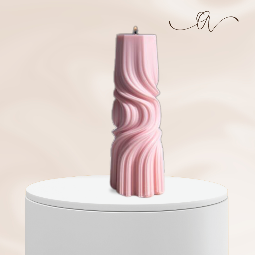 The Swirl Candle - by the Alchemist