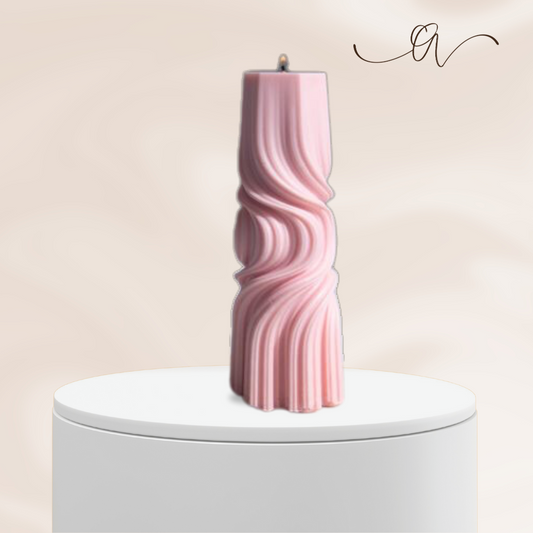 The Swirl Candle - by the Alchemist