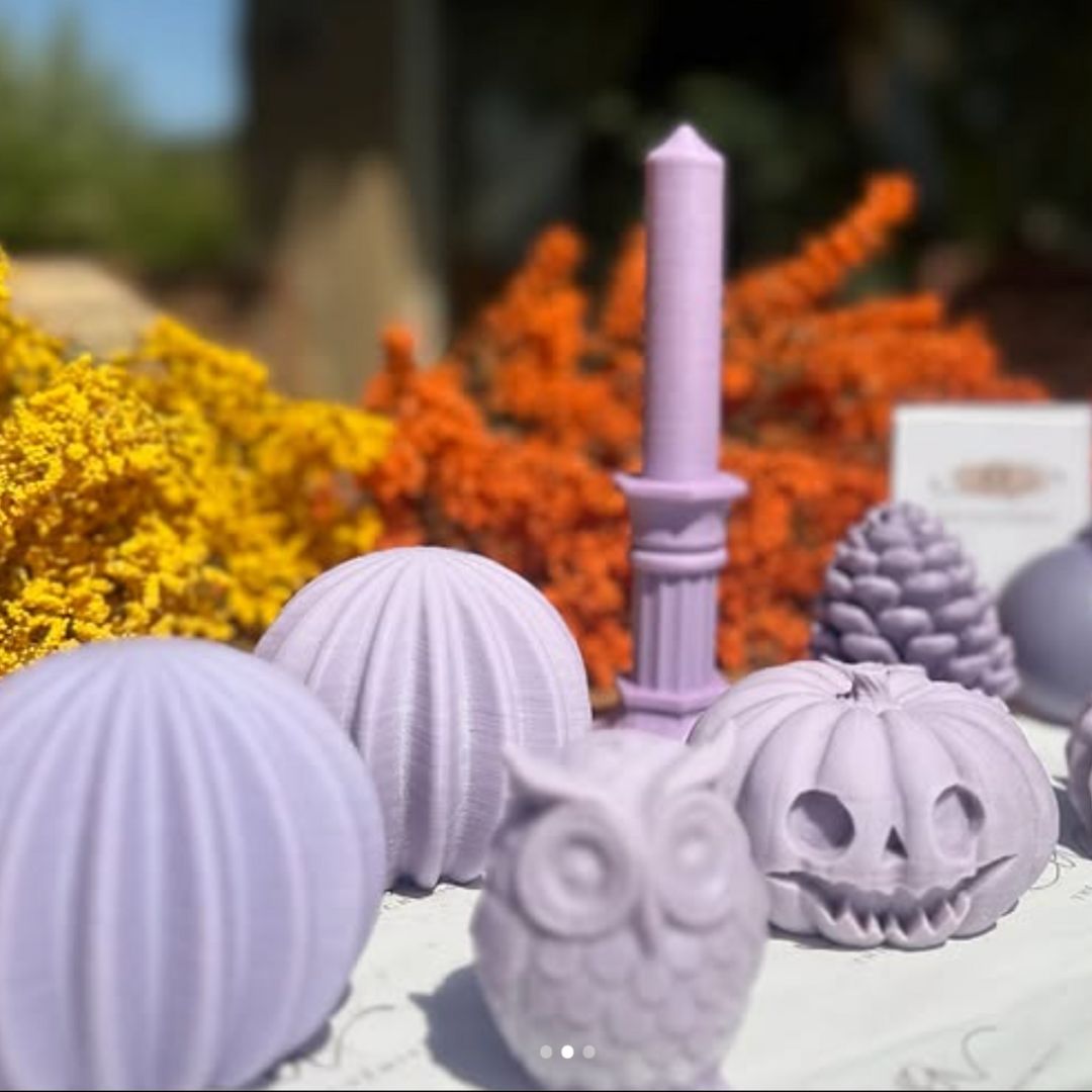 Halloween Pumpkin Candle - by the Alchemist