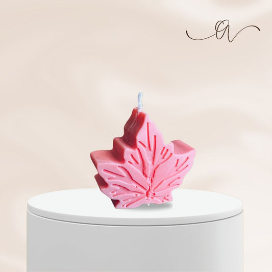 The Maple Leaf Candle - by the Alchemist