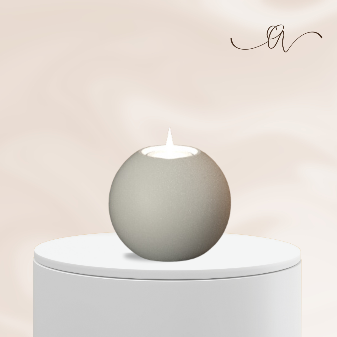 The Globe Holder Candle - by the Alchemist