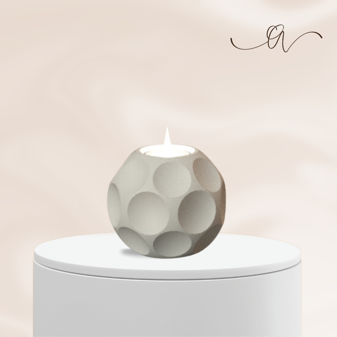 The Globe Holder Candle - by the Alchemist