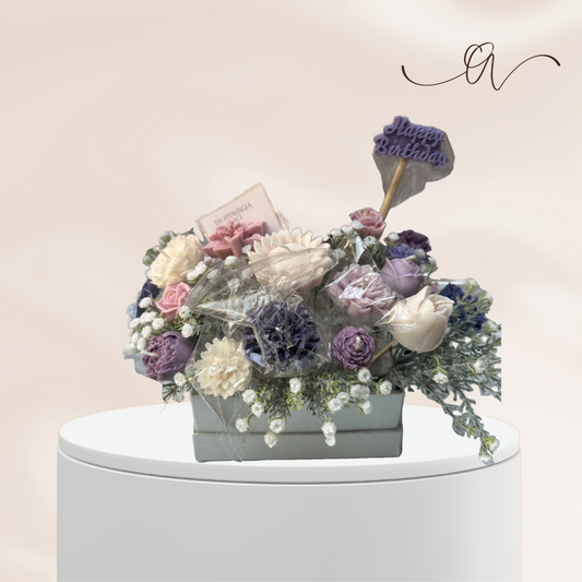 Blush & Bloom Flower bouquet - by the Alchemist