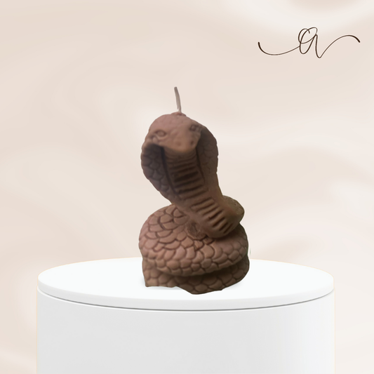 The Sentinel Cobra Candle - by the Alchemist