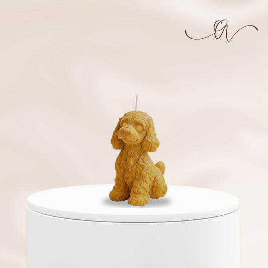 The Cocker Spaniel Candle - by the Alchemist